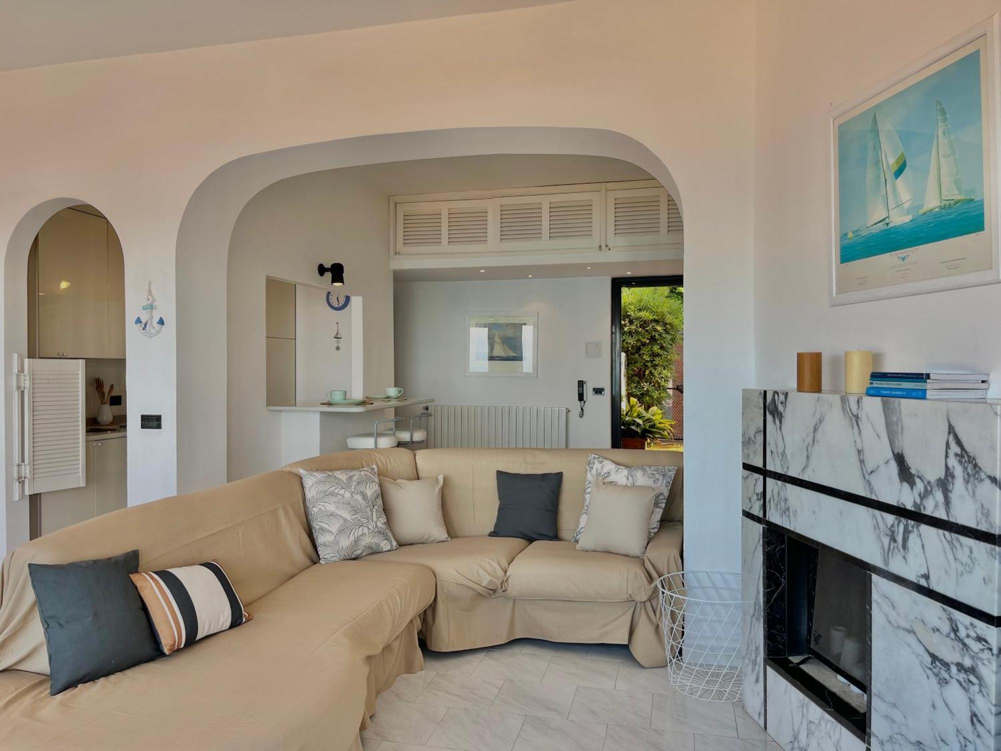 Porto Santo Stefano Vista Mare + Parcheggio Gratuito Lägenhet Exteriör bild